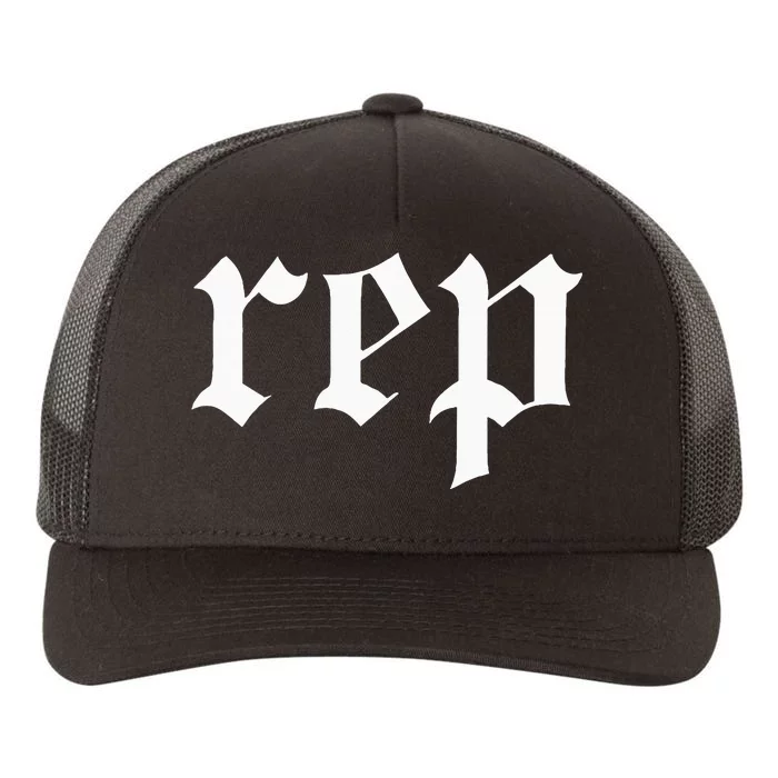 Rep Expression Yupoong Adult 5-Panel Trucker Hat