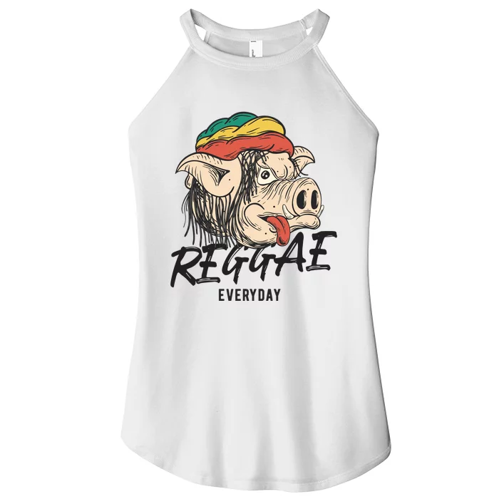 Reggae Everyday Women’s Perfect Tri Rocker Tank