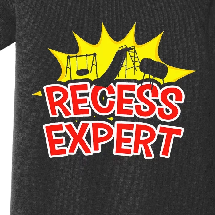 Recess Expert Baby Bodysuit