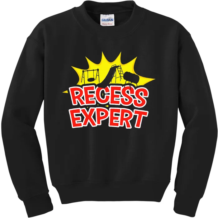 Recess Expert Kids Sweatshirt