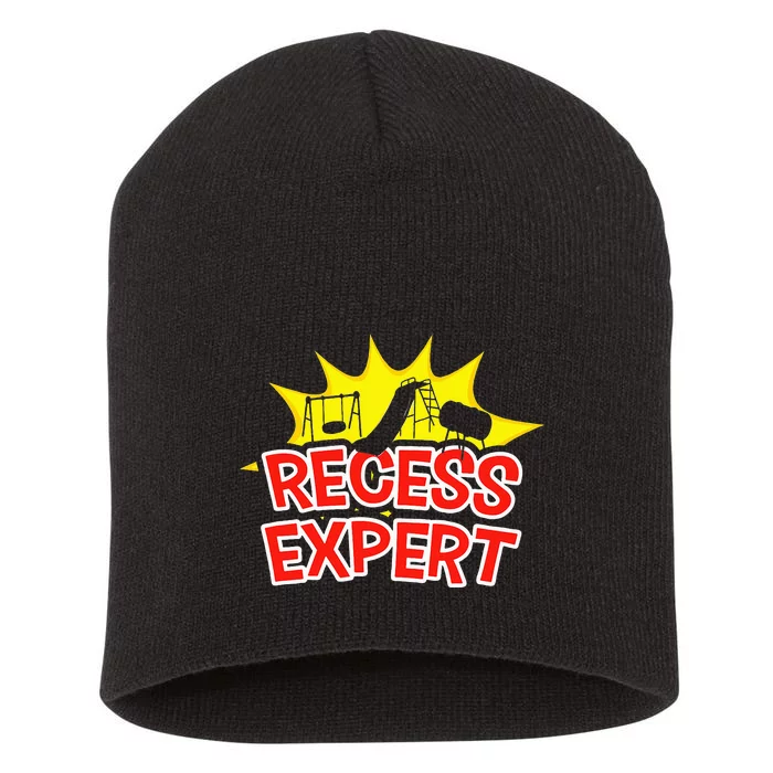 Recess Expert Short Acrylic Beanie