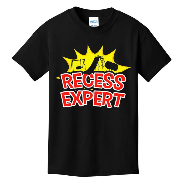 Recess Expert Kids T-Shirt