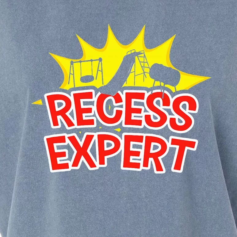 Recess Expert Garment-Dyed Women's Muscle Tee