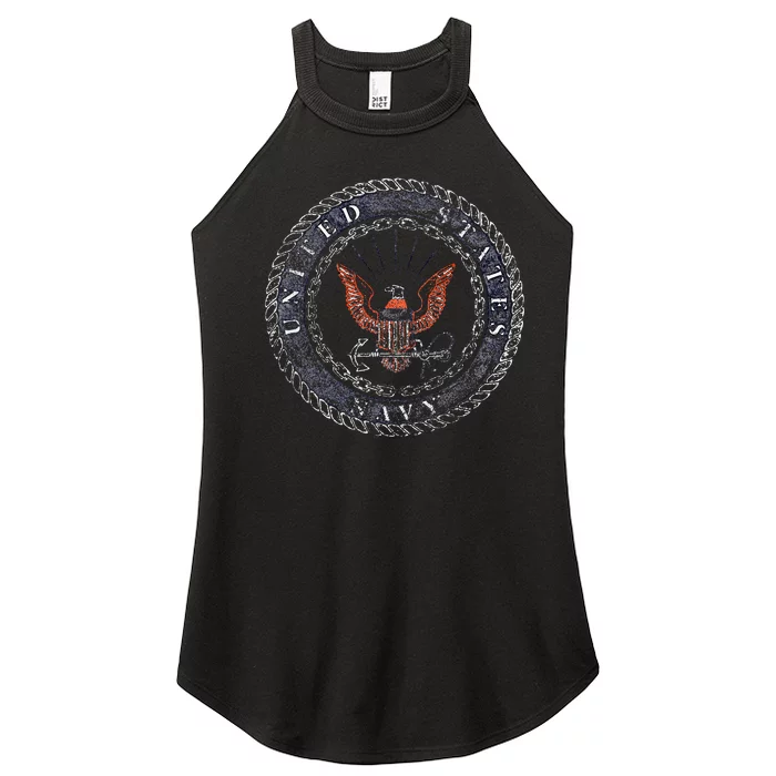 Rough Emblem Women’s Perfect Tri Rocker Tank