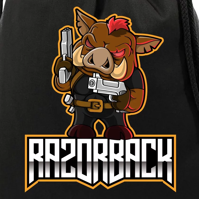 Razorback Esport Drawstring Bag