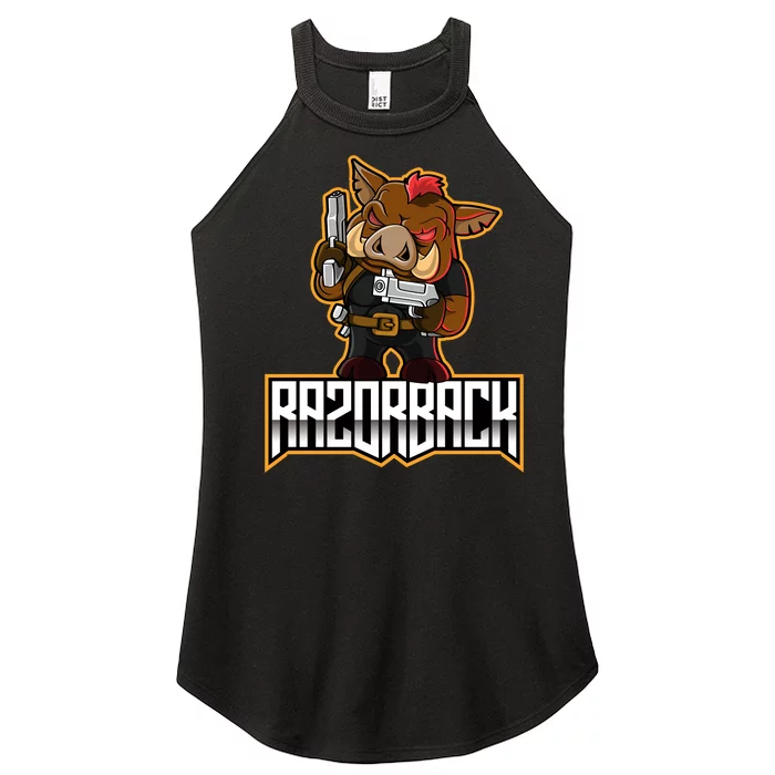 Razorback Esport Women’s Perfect Tri Rocker Tank