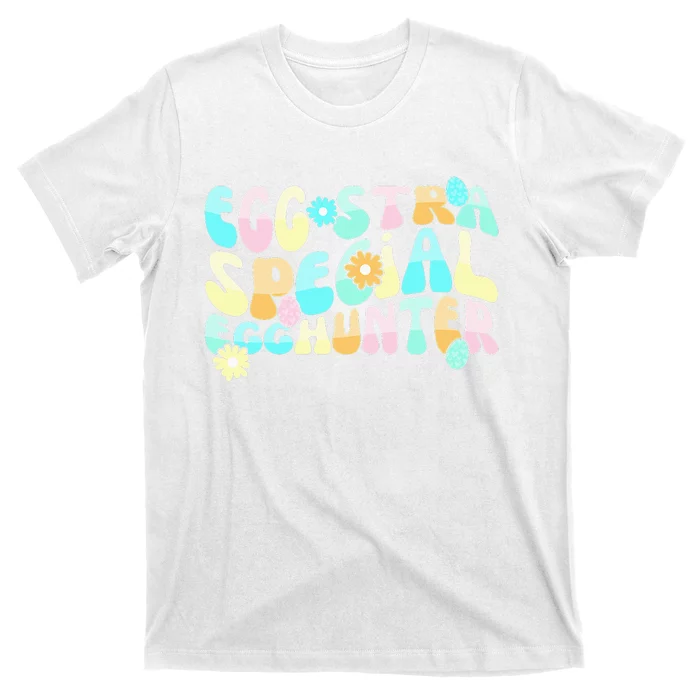 Retro Egg-stra Special Egghunter Easter Classic Clothing T-Shirt