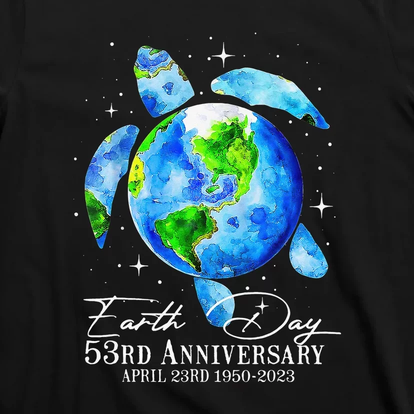 Restore Earth Sea Turtle Art Save The Planet T-Shirt