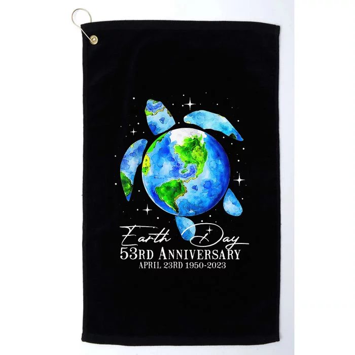 Restore Earth Sea Turtle Art Save The Planet Platinum Collection Golf Towel