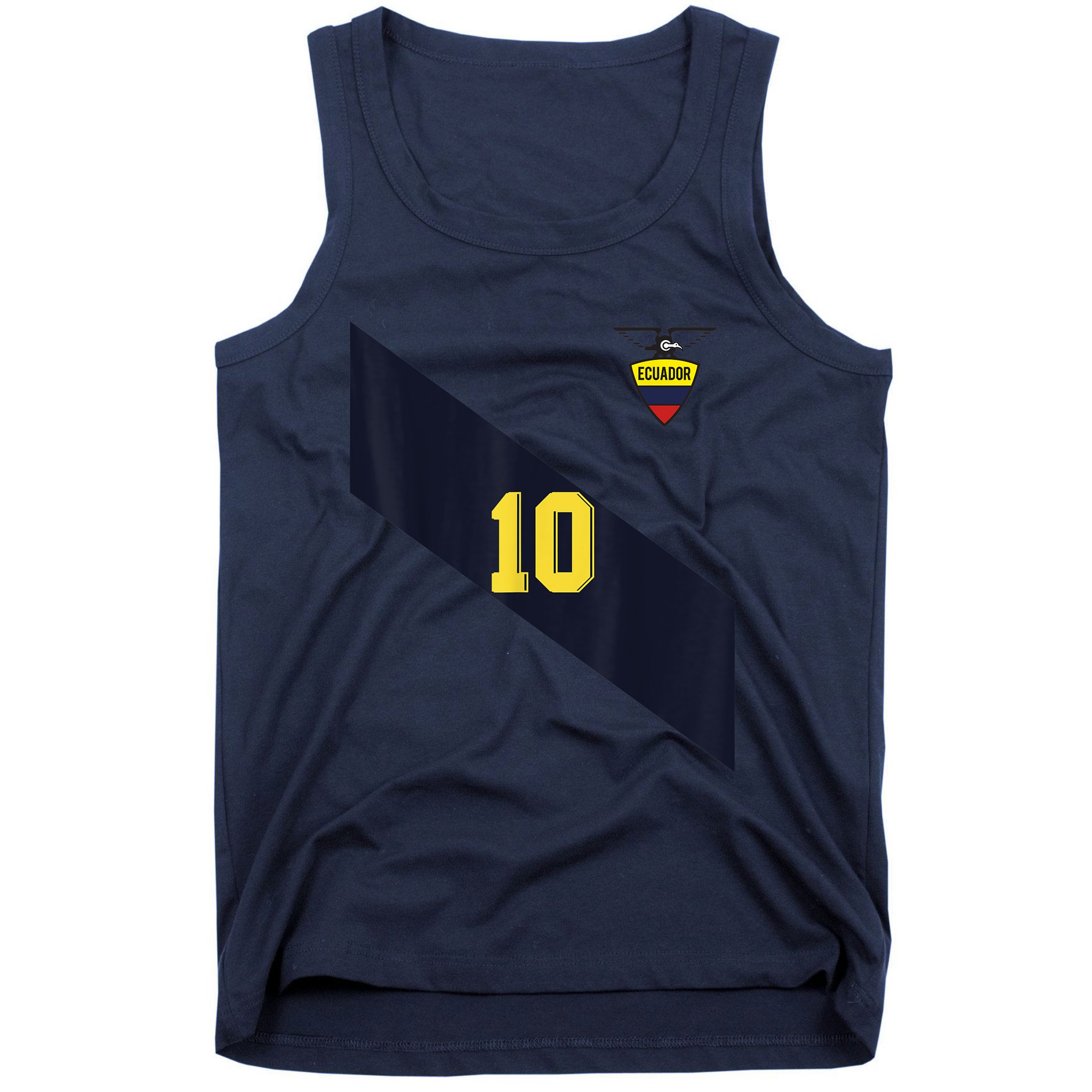 Teeshirtpalace Ecuador Football Shirt Ecuadorian Soccer Jersey Tee Tank Top