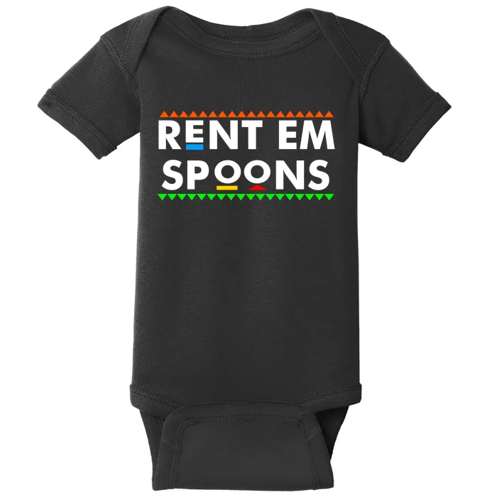 Rent Em Spoons Baby Bodysuit