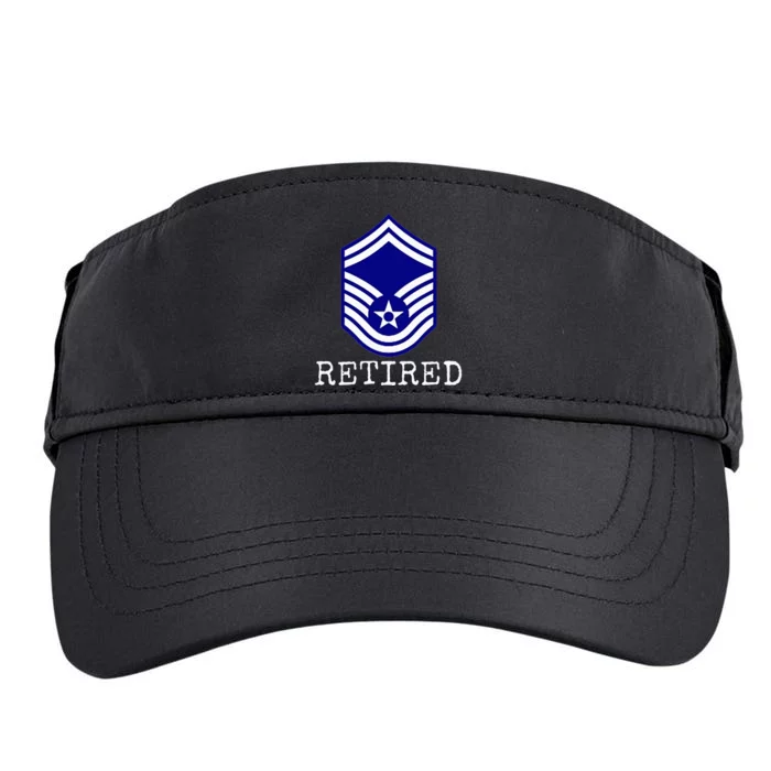 Retired E8 Senior Master Sergeant Adult Drive Performance Visor