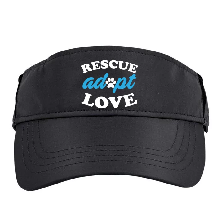 Rescue Adopt Love Adult Drive Performance Visor