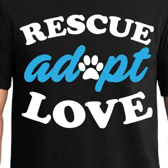 Rescue Adopt Love Pajama Set