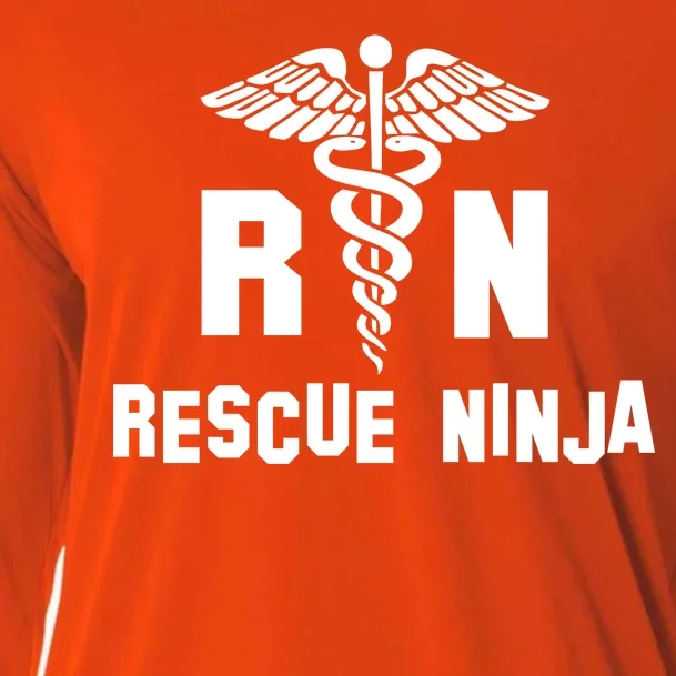 Rescue Ninja RN Nurse Cooling Performance Long Sleeve Crew