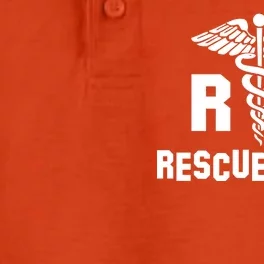 Rescue Ninja RN Nurse Dry Zone Grid Performance Polo