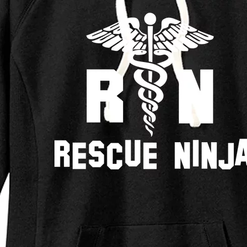 Rescue Ninja RN Nurse Women's Fleece Hoodie