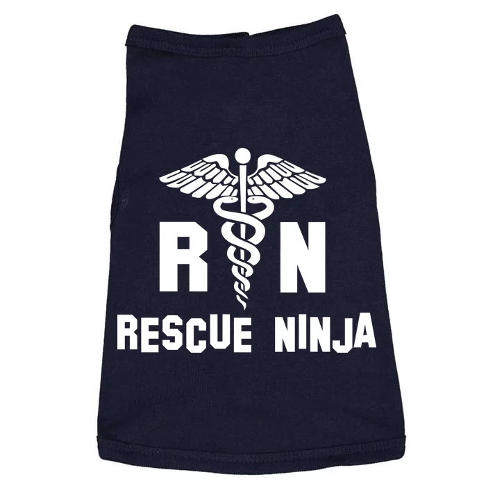 Rescue Ninja RN Nurse Doggie Tank