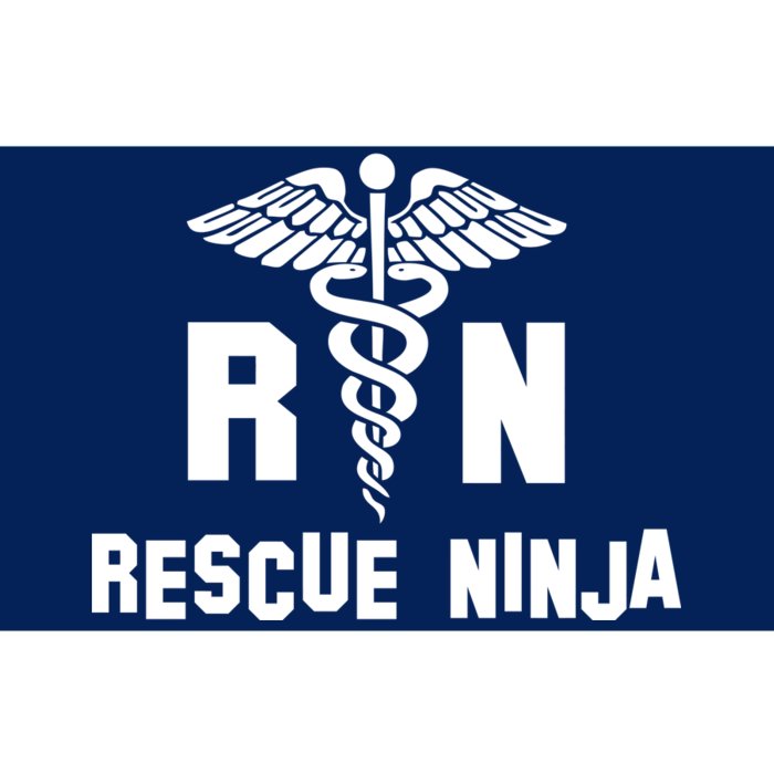 Rescue Ninja RN Nurse Bumper Sticker