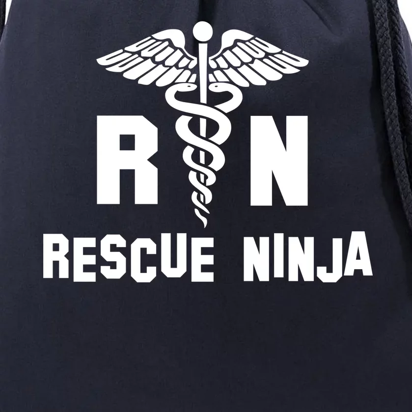 Rescue Ninja RN Nurse Drawstring Bag