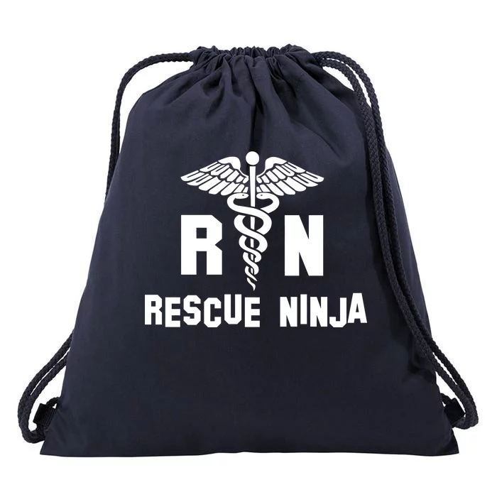 Rescue Ninja RN Nurse Drawstring Bag