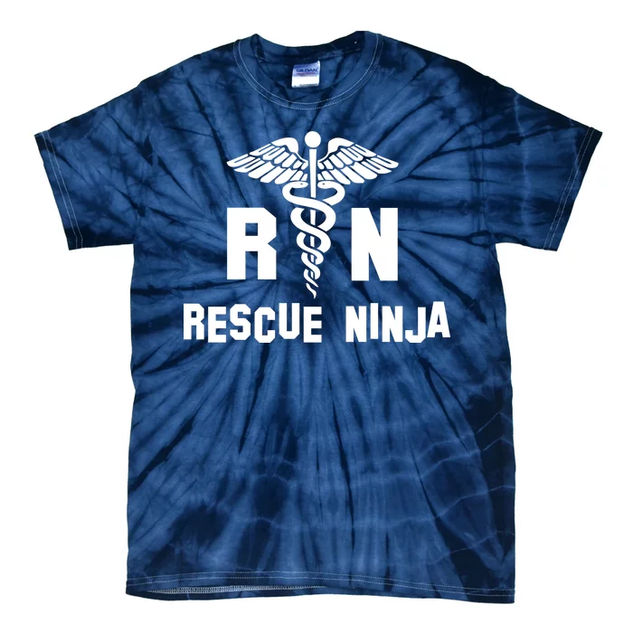 Rescue Ninja RN Nurse Tie-Dye T-Shirt