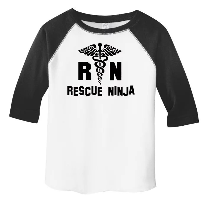 Rescue Ninja RN Nurse Toddler Fine Jersey T-Shirt