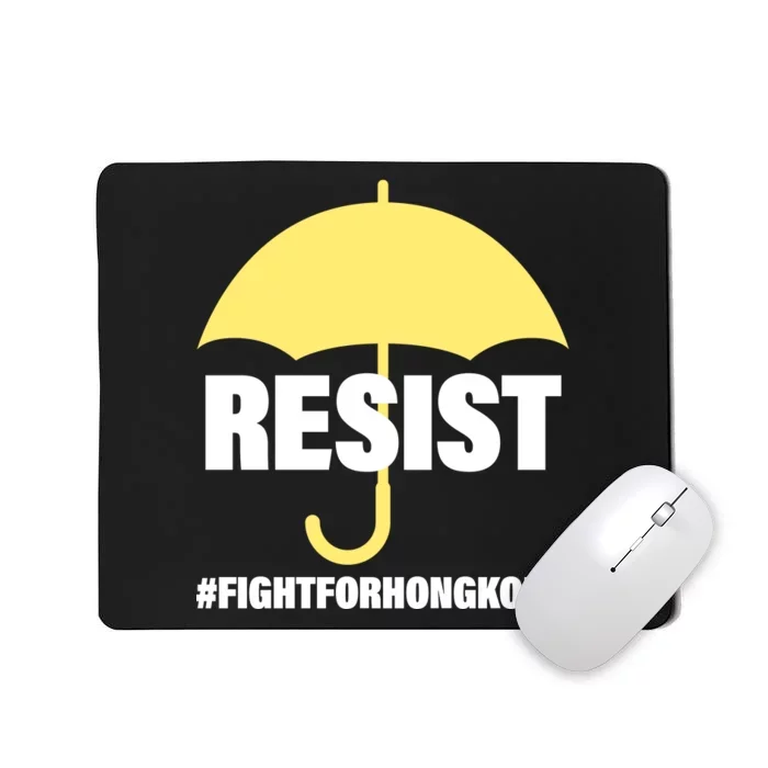 Resist. Fight For Hong Kong Mousepad