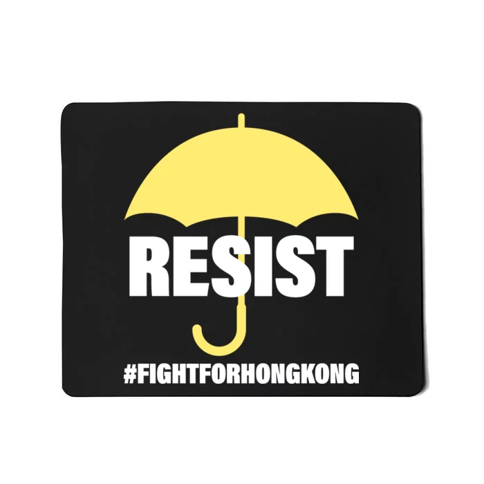 Resist. Fight For Hong Kong Mousepad