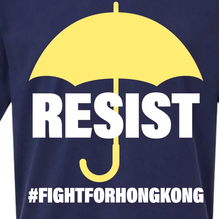 Resist. Fight For Hong Kong Sueded Cloud Jersey T-Shirt