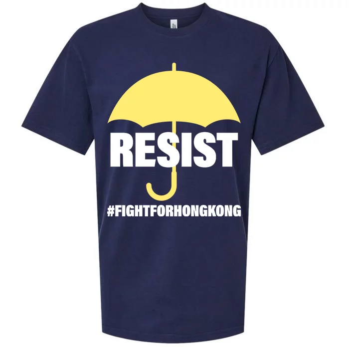 Resist. Fight For Hong Kong Sueded Cloud Jersey T-Shirt