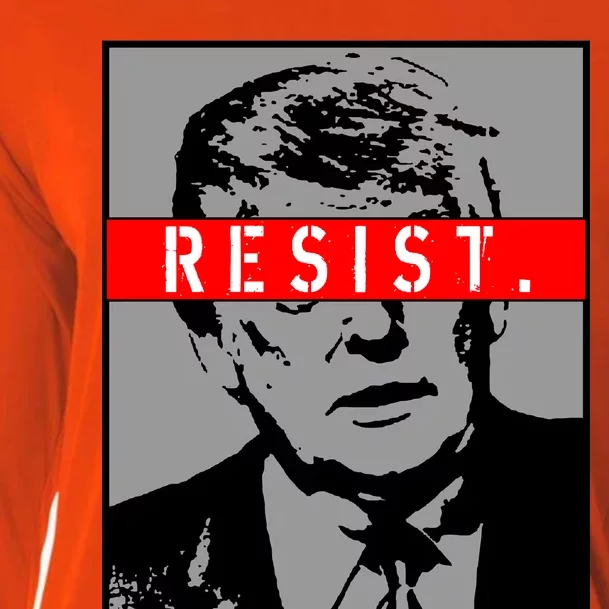 Resist. President Donald Trump Anti Trump The Resistance Cooling Performance Long Sleeve Crew