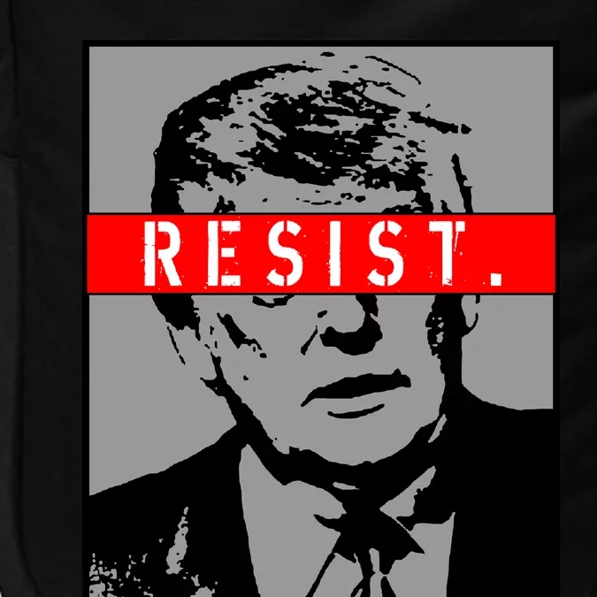 Resist. President Donald Trump Anti Trump The Resistance Impact Tech Backpack