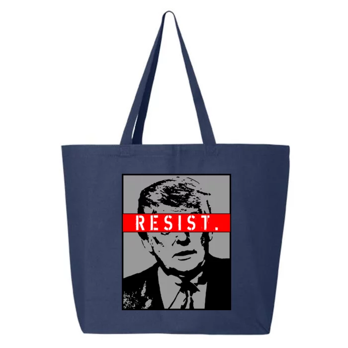 Resist. President Donald Trump Anti Trump The Resistance 25L Jumbo Tote