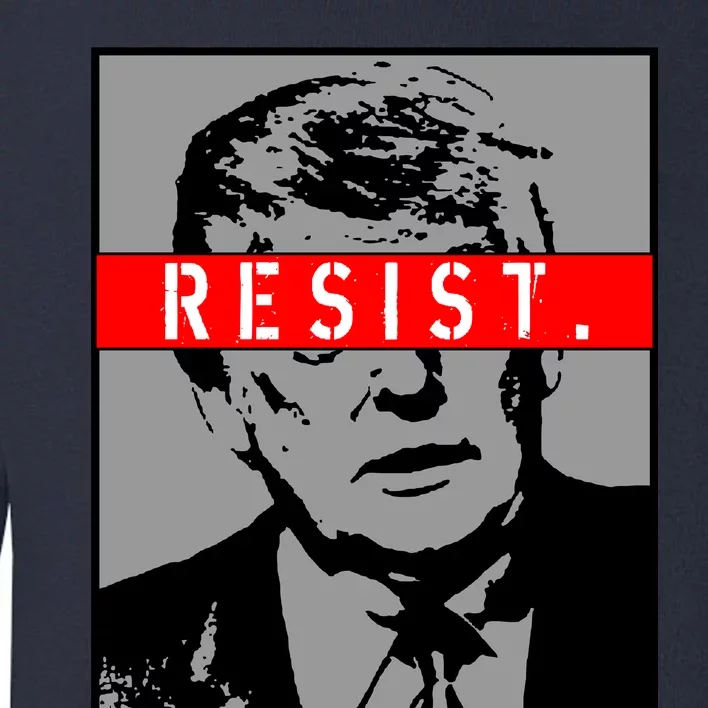 Resist. President Donald Trump Anti Trump The Resistance Toddler Sweatshirt