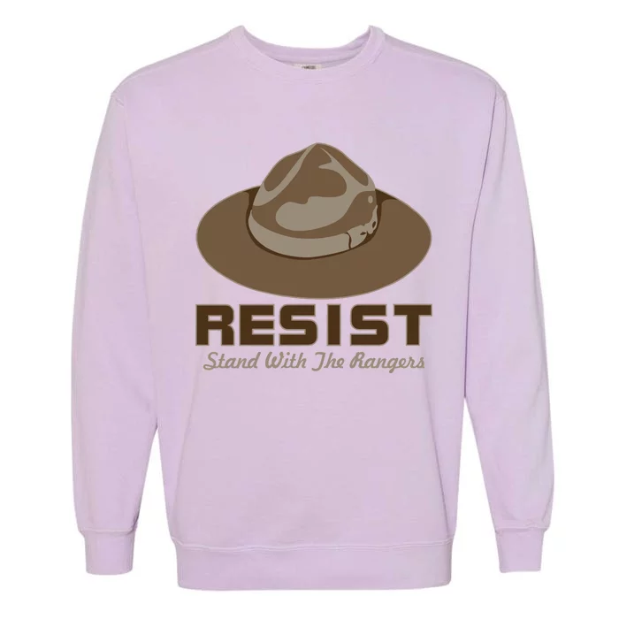 Resist. Stand With the Rangers National Parks Garment-Dyed Sweatshirt