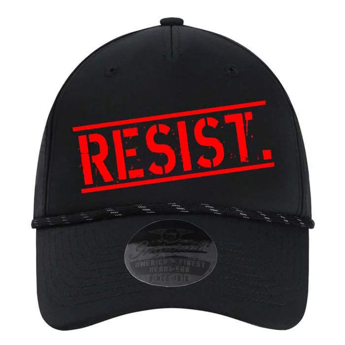 Resist. Vintage Army Stamp Anti Trump Resistance Performance The Dyno Cap