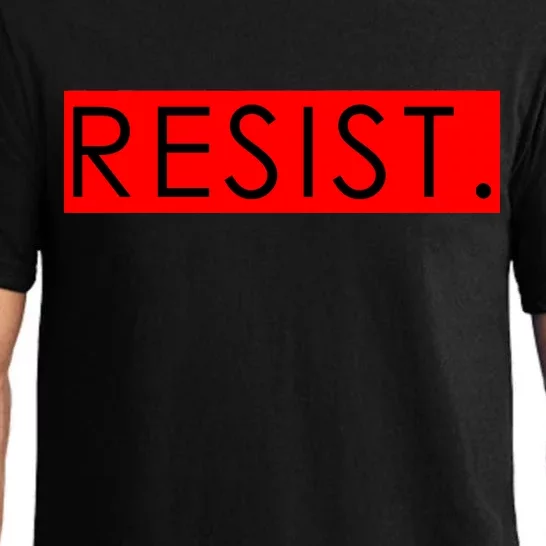 Resist Campaign Red Box Logo Anti-Trump Pajama Set