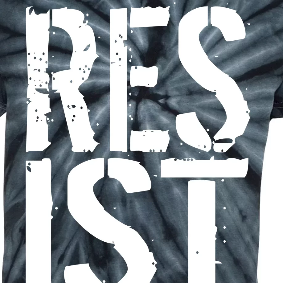 Resist Distressed Kids Tie-Dye T-Shirt