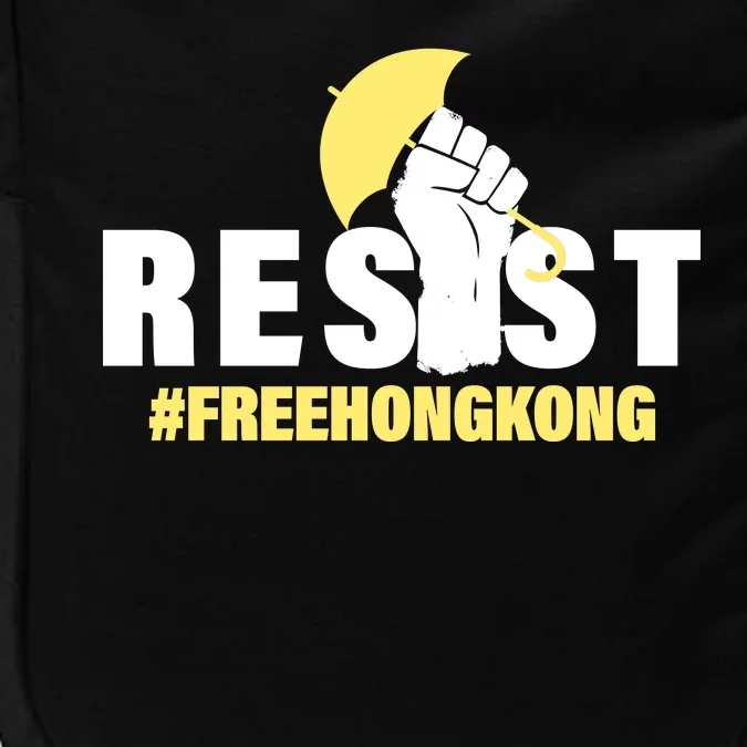 Resist Fight For Hong Kong Yellow Umbrella Movement Impact Tech Backpack