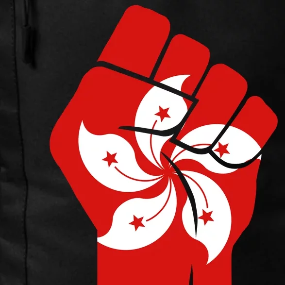 Resist Fist Hong Kong Flag Daily Commute Backpack