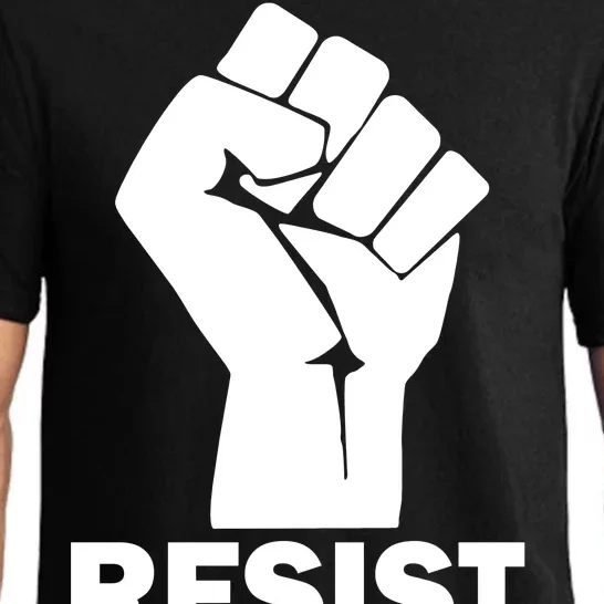 Resist Fist Logo Anti Trump Pajama Set