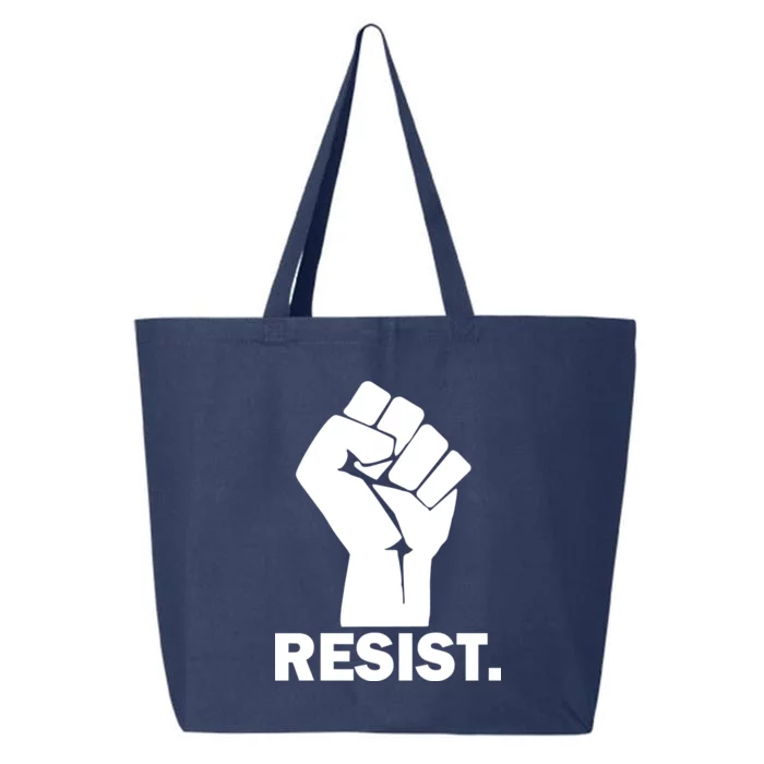 Resist Fist Logo Anti Trump 25L Jumbo Tote