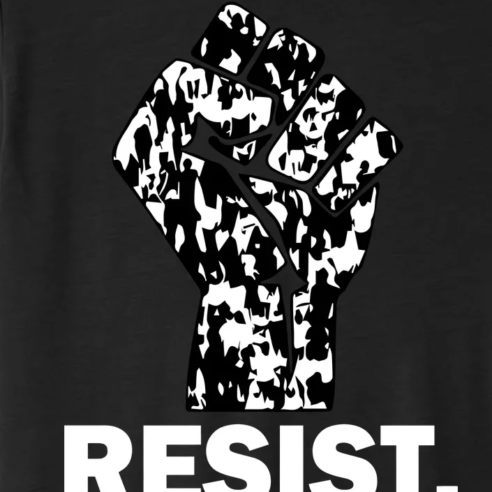 Resist Fist Pattern Hand ChromaSoft Performance T-Shirt