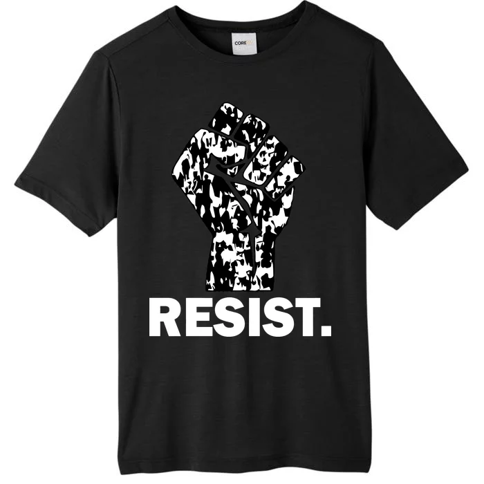 Resist Fist Pattern Hand ChromaSoft Performance T-Shirt