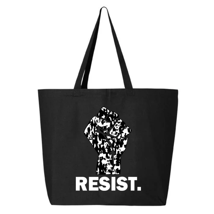 Resist Fist Pattern Hand 25L Jumbo Tote