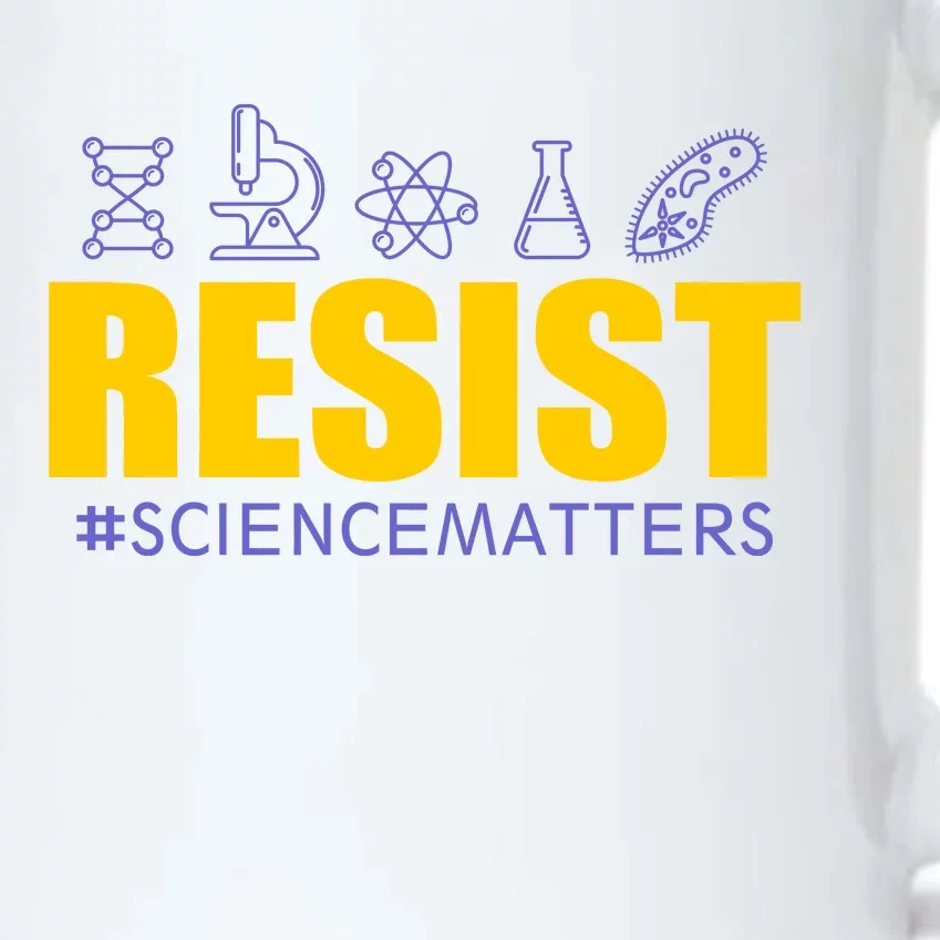 Resist March for Science #sciencematters Earth Scientists Black Color Changing Mug