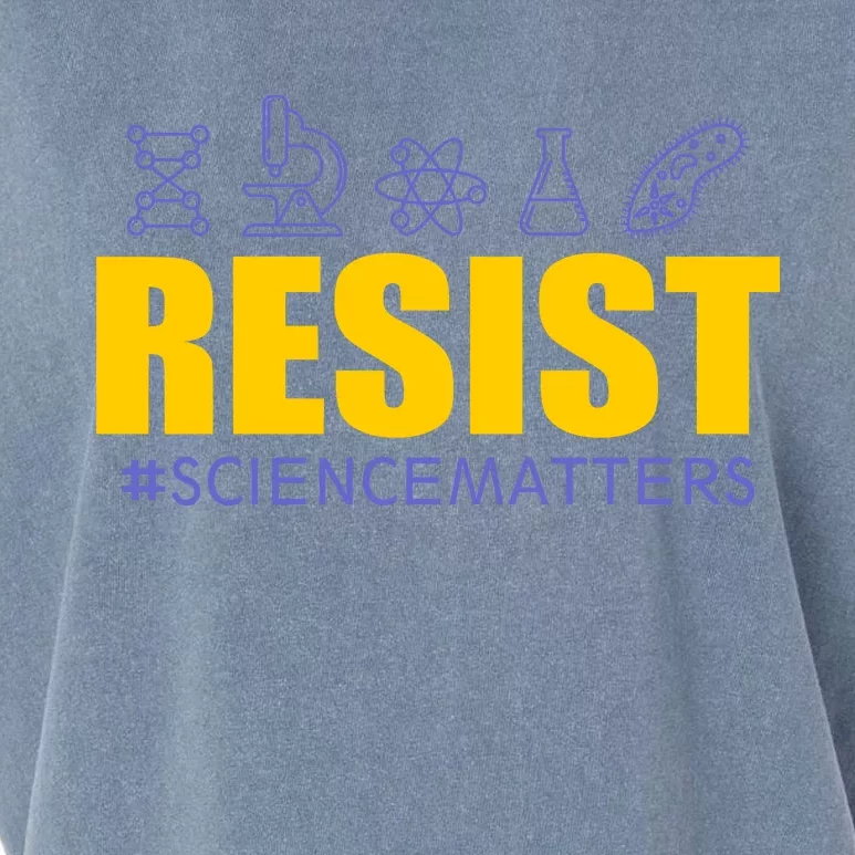 Resist March for Science #sciencematters Earth Scientists Garment-Dyed Women's Muscle Tee