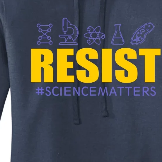 Resist March for Science #sciencematters Earth Scientists Women's Pullover Hoodie