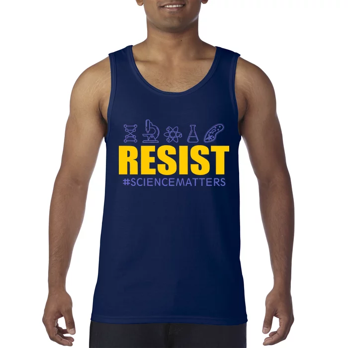 Resist March for Science #sciencematters Earth Scientists Tank Top